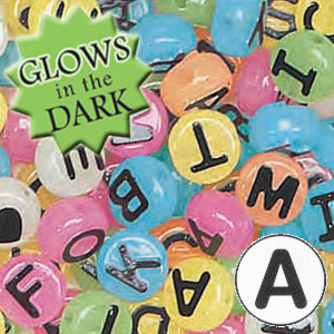Glow in the Dark Alphabet Bead Kit by Creatology™