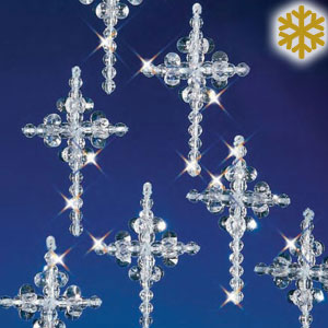 Beadery Holiday Ornament Kit Crystal Iceflake 7002 – Creative Wholesale