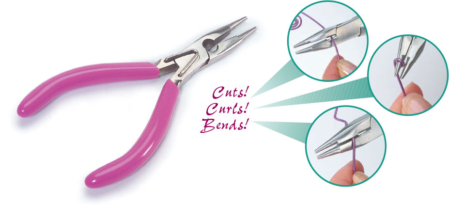 3-in-1 Jewelry Pliers - Beginner Jewelry Making Tools & Supplies at Weekend  Kits