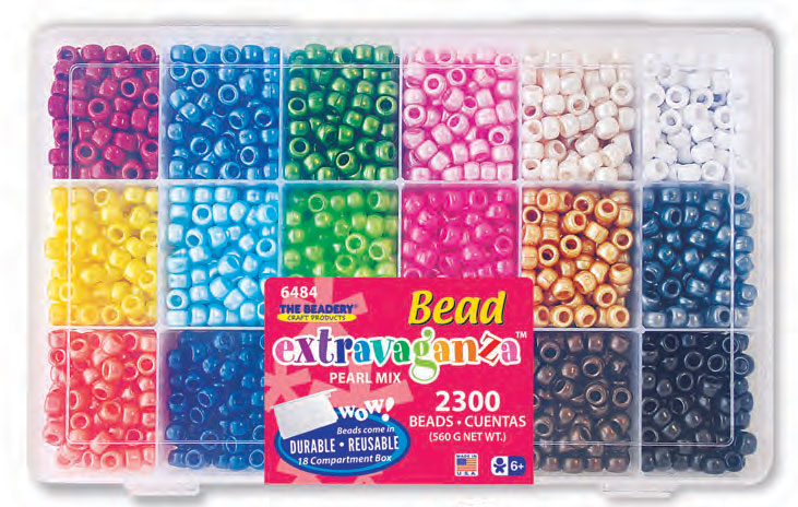 The Beadery Bead Box Kit - Extravaganza Alphabet