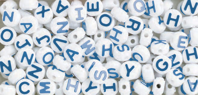 400 10mm Assorted Letter Beads, Acrylic Alphabet beads – Craft Blitz
